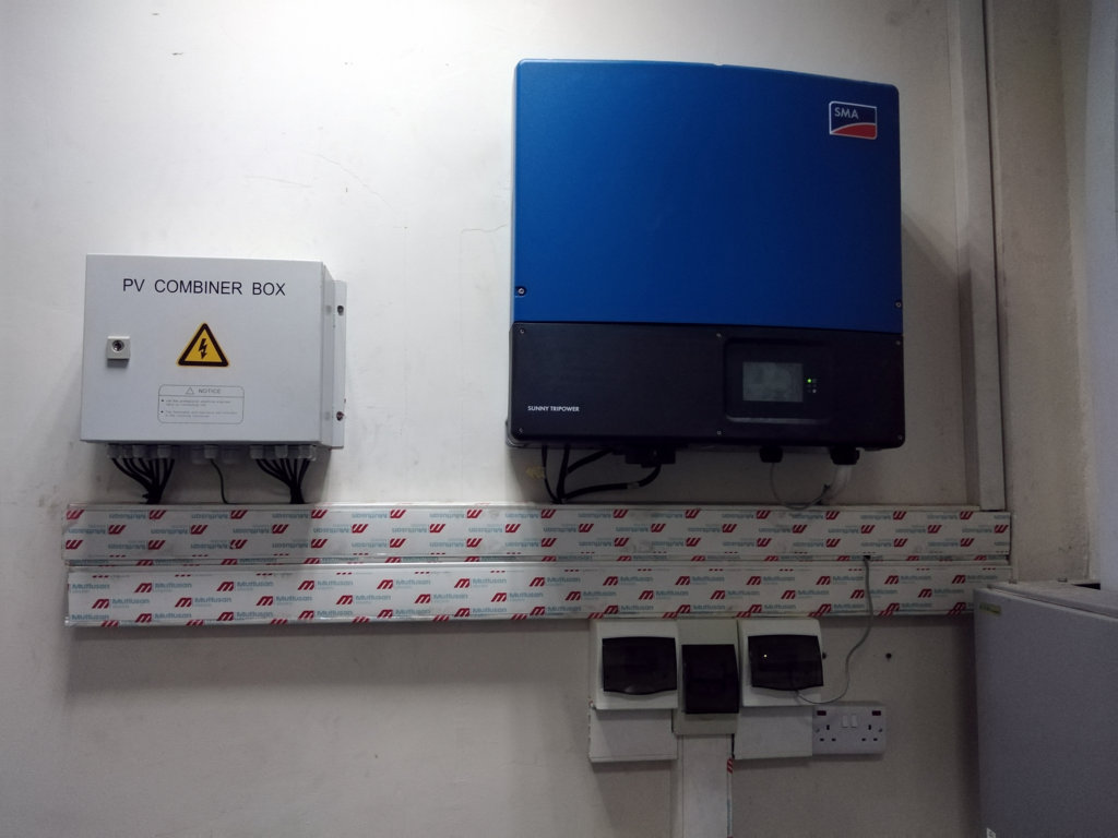 Accra Digital Center Solar Installation